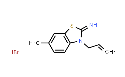 CAS No. 175920-98-6, 3-Allyl-6-methylbenzo[d]thiazol-2(3H)-imine hydrobromide