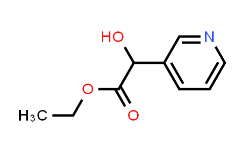 CAS No. 17604-75-0, Ethyl 2-hydroxy-2-(pyridin-3-yl)acetate