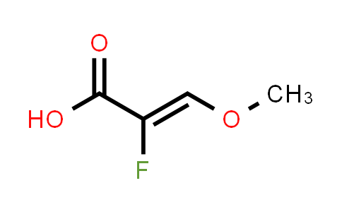 CAS No. 176173-17-4, 2-Propenoic acid, 2-fluoro-3-methoxy-, (Z)- (9CI)