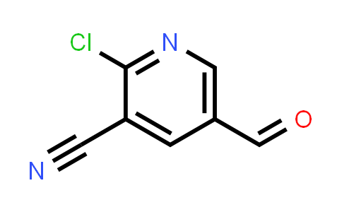 CAS No. 176433-46-8, 2-Chloro-5-formylpyridine-3-carbonitrile