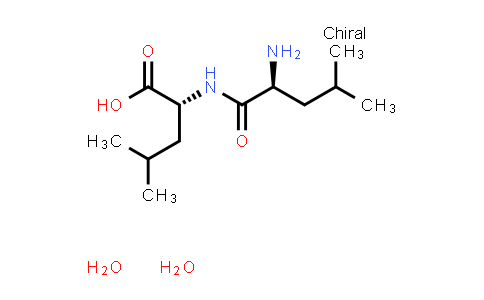 CAS No. 17665-02-0, (R)-2-((S)-2-amino-4-methylpentanamido)-4-methylpentanoic acid dihydrate