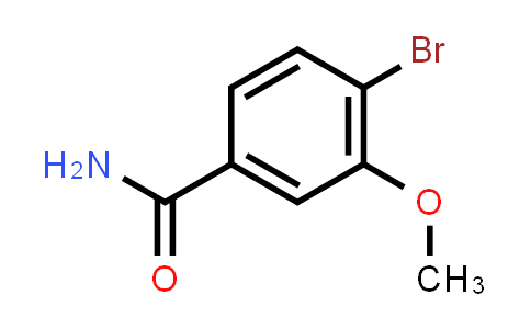 CAS No. 176961-57-2, 4-Bromo-3-methoxybenzamide