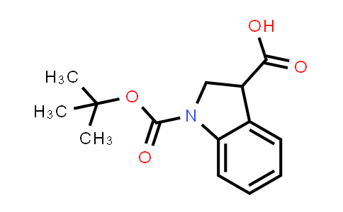CAS No. 177201-79-5, 1-(tert-Butoxycarbonyl)indoline-3-carboxylic acid