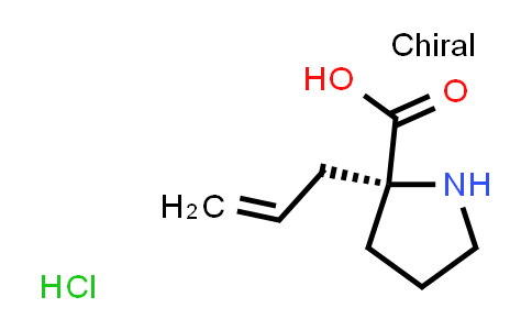 CAS No. 177206-69-8, (2R)-2-allyl-2-pyrrolidinecarboxylic acid hydrochloride