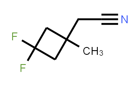 CAS No. 1773507-86-0, 2-(3,3-Difluoro-1-methylcyclobutyl)acetonitrile