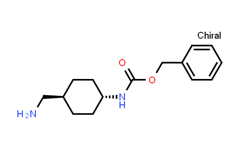 CAS No. 177582-74-0, Benzyl (trans-4-(aminomethyl)cyclohexyl)carbamate