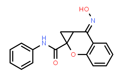 CAS No. 177610-87-6, Benzo[b]cyclopropa[e]pyran-1a(1H)-carboxamide, 7,7a-dihydro-7-(hydroxyimino)-N-phenyl-, (E)-