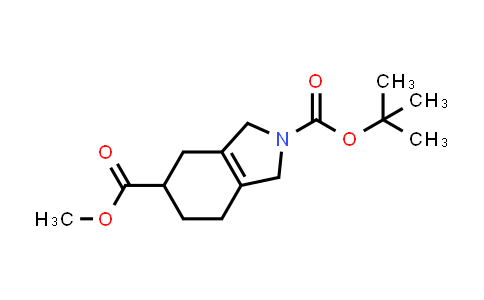 CAS No. 177615-96-2, 2-tert-Butyl 5-methyl 2,3,4,5,6,7-hexahydro-1H-isoindole-2,5-dicarboxylate