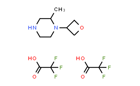 CAS No. 1776946-72-5, 2-Methyl-1-(oxetan-3-yl)piperazine bis(2,2,2-trifluoroacetate)