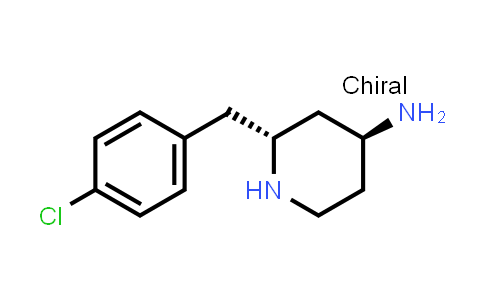 CAS No. 177707-18-5, (2R,4S)-2-(4-chloro-benzyl)-piperidine-4-amine