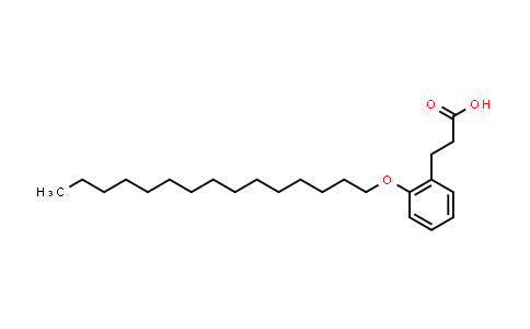 CAS No. 1778686-70-6, 3-(2-(Pentadecyloxy)phenyl)propanoic acid