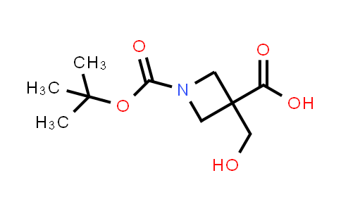 CAS No. 1778734-52-3, 1-(tert-Butoxycarbonyl)-3-(hydroxymethyl)azetidine-3-carboxylic acid