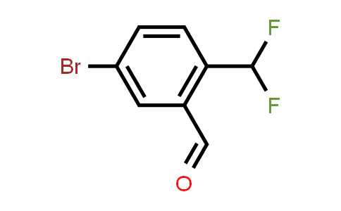 CAS No. 1779823-24-3, 5-Bromo-2-(difluoromethyl)benzaldehyde