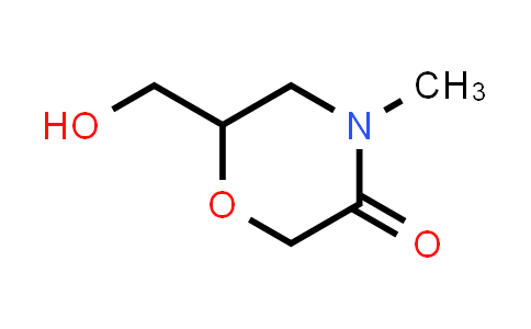 CAS No. 1779827-30-3, 6-(Hydroxymethyl)-4-methylmorpholin-3-one