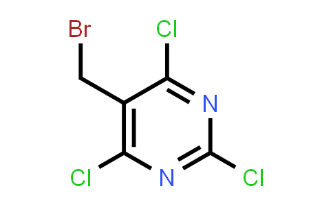 CAS No. 1780-37-6, 5-(Bromomethyl)-2,4,6-trichloropyrimidine