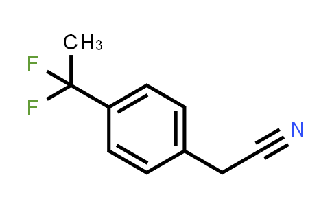 CAS No. 1780191-22-1, 2-(4-(1,1-Difluoroethyl)phenyl)acetonitrile