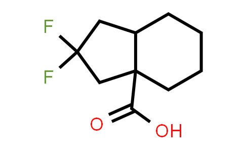 CAS No. 1780300-27-7, 2,2-Difluorooctahydro-3aH-indene-3a-carboxylic acid