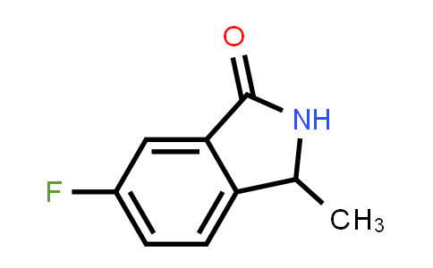 CAS No. 1780548-22-2, 6-Fluoro-3-methylisoindolin-1-one