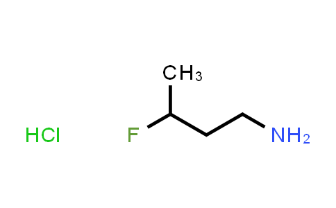 CAS No. 1780799-10-1, 3-Fluorobutan-1-amine hydrochloride