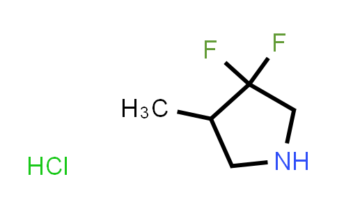 CAS No. 1780813-63-9, 3,3-Difluoro-4-methylpyrrolidine hydrochloride