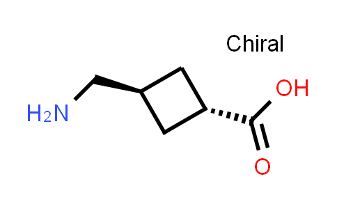 CAS No. 1780823-69-9, trans-3-(Aminomethyl)cyclobutane-1-carboxylic acid