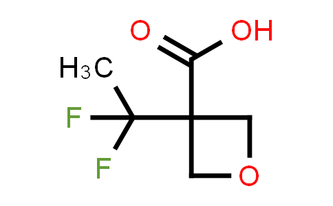 CAS No. 1780909-55-8, 3-(1,1-Difluoroethyl)oxetane-3-carboxylic acid