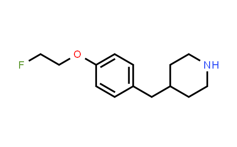 CAS No. 1781329-90-5, 4-(4-(2-Fluoroethoxy)benzyl)piperidine