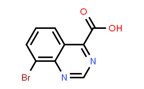 CAS No. 1781662-84-7, 8-Bromoquinazoline-4-carboxylic acid