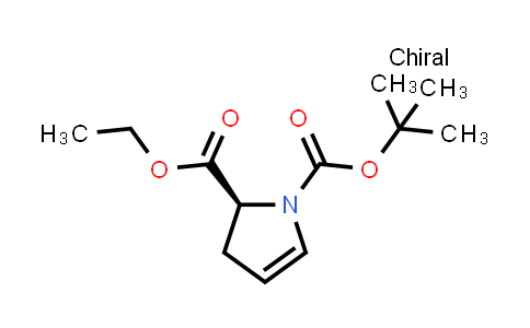 CAS No. 178172-26-4, (S)-2,3-Dihydropyrrole-1,2-dicarboxylic acid 1-tert-butyl ester 2-ethyl ester