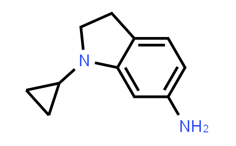 CAS No. 1781722-25-5, 1-Cyclopropylindolin-6-amine