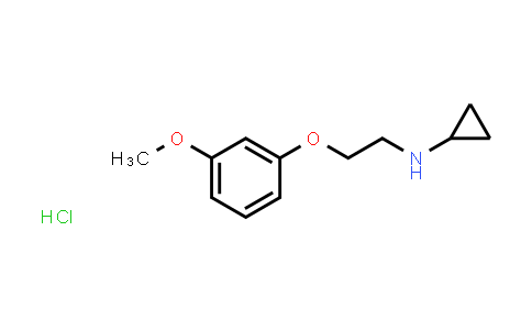 CAS No. 1781746-08-4, N-(2-(3-methoxyphenoxy)ethyl)cyclopropanamine hydrochloride