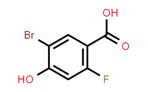 CAS No. 1781790-71-3, 5-Bromo-2-fluoro-4-hydroxybenzoic acid