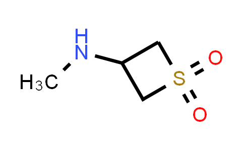 CAS No. 1782045-43-5, 3-(Methylamino)thietane 1,1-dioxide