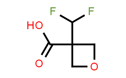 CAS No. 1782290-73-6, 3-(Difluoromethyl)oxetane-3-carboxylic acid
