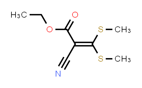 CAS No. 17823-58-4, Ethyl 2-cyano-3,3-bis(methylthio)acrylate