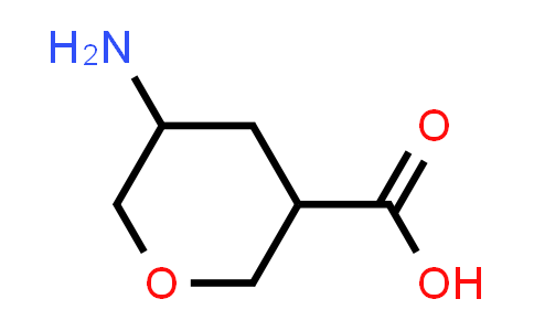 CAS No. 1782547-02-7, 5-Aminotetrahydro-2H-pyran-3-carboxylic acid