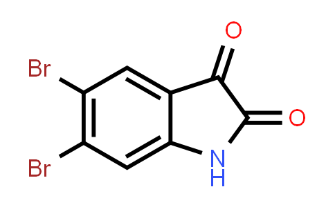 CAS No. 17826-05-0, 5,6-Dibromoindoline-2,3-dione