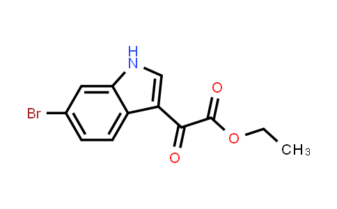 CAS No. 17826-12-9, Ethyl 2-(6-bromo-1H-indol-3-yl)-2-oxoacetate