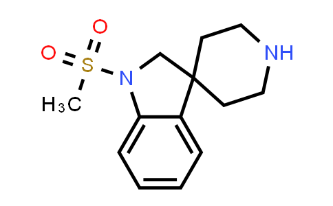 CAS No. 178261-41-1, 1-(Methylsulfonyl)spiro[indoline-3,4'-piperidine]