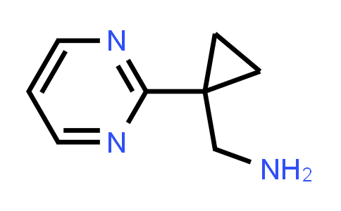 CAS No. 1782642-43-6, (1-(Pyrimidin-2-yl)cyclopropyl)methanamine