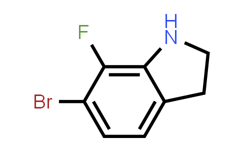 CAS No. 1782908-19-3, 6-Bromo-7-fluoro-2,3-dihydro-1h-indole