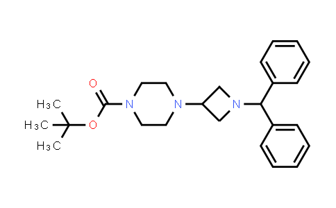 CAS No. 178311-82-5, tert-Butyl 4-[1-(diphenylmethyl)azetidin-3-yl]piperazine-1-carboxylate