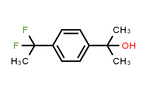 CAS No. 1783353-90-1, 2-(4-(1,1-Difluoroethyl)phenyl)propan-2-ol