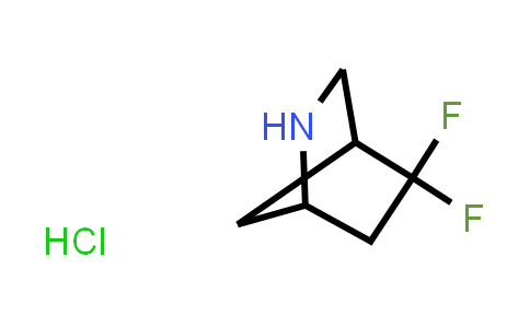 CAS No. 1783656-28-9, 5,5-Difluoro-2-azabicyclo[2.2.1]heptane hydrochloride