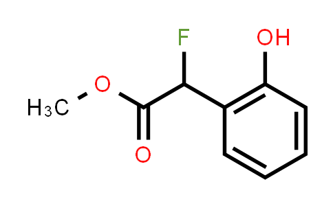 CAS No. 1783757-10-7, Methyl 2-fluoro-2-(2-hydroxyphenyl)acetate