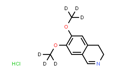 CAS No. 1783808-87-6, Isoquinoline, 3,4-dihydro-6,7-di(methoxy-d3)- hydrochloride