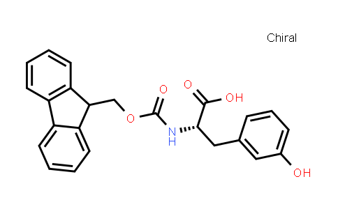 CAS No. 178432-48-9, (S)-2-((((9H-Fluoren-9-yl)methoxy)carbonyl)amino)-3-(3-hydroxyphenyl)propanoic acid