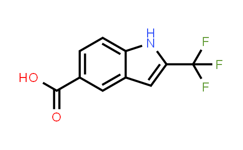 CAS No. 1784332-77-9, 2-(Trifluoromethyl)-1H-indole-5-carboxylic acid