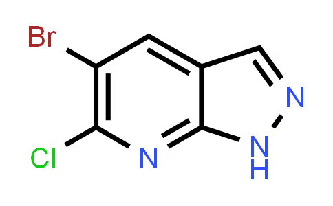 CAS No. 1784380-03-5, 5-Bromo-6-chloro-1H-pyrazolo[3,4-b]pyridine