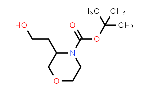 CAS No. 1784401-31-5, tert-Butyl 3-(2-hydroxyethyl)morpholine-4-carboxylate